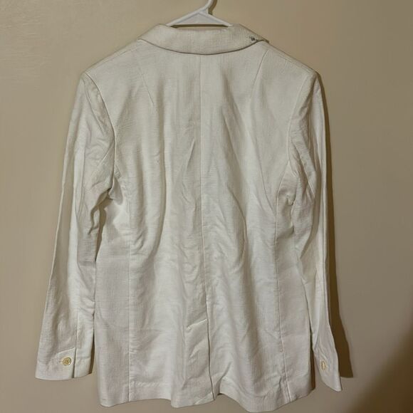 Banana Republic cream blazer Jacket size 8 nwt - Picture 6 of 9